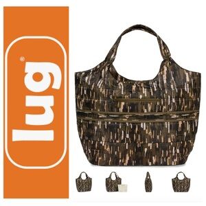 Lug Gondola Camouflage Riverwalk Pattern Tote Bag